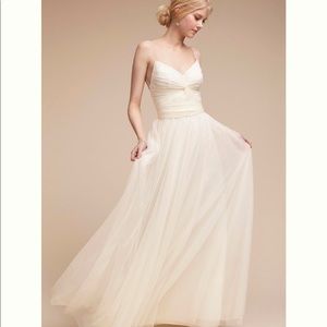 Anthropology TINSLEY DRESS WEDDING DRESS
